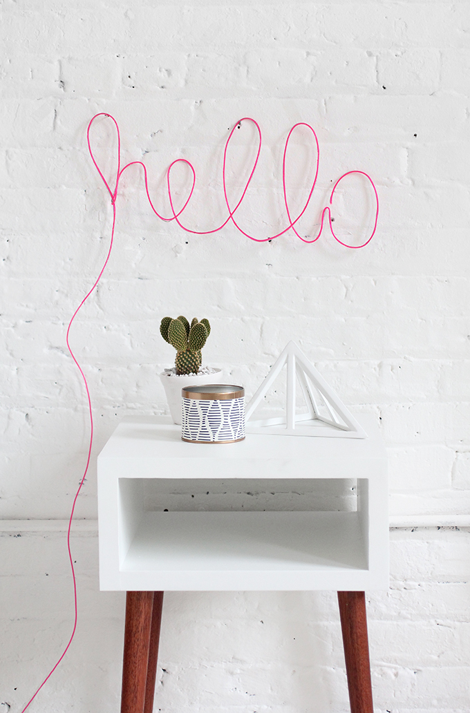 Fio luminoso DIY Fio luminoso DIY