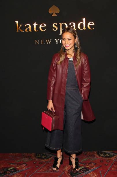 Jamie Chung na apresentação de Kate Spade