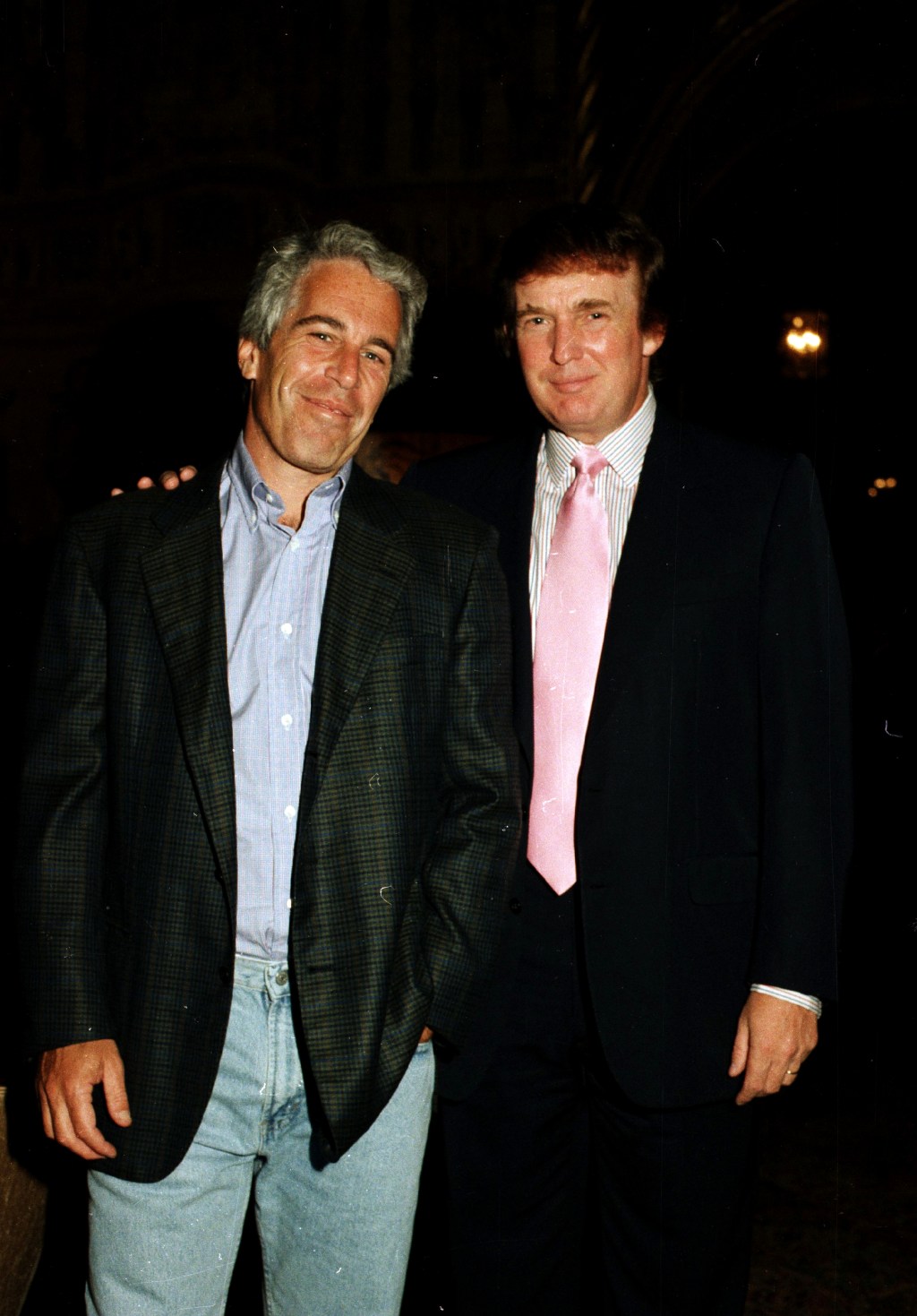 Jeffrey Epstein e Donald Trump