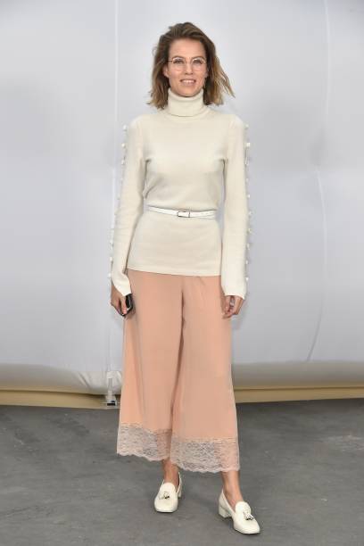 Johanna Stein Birman no desfile da Chanel