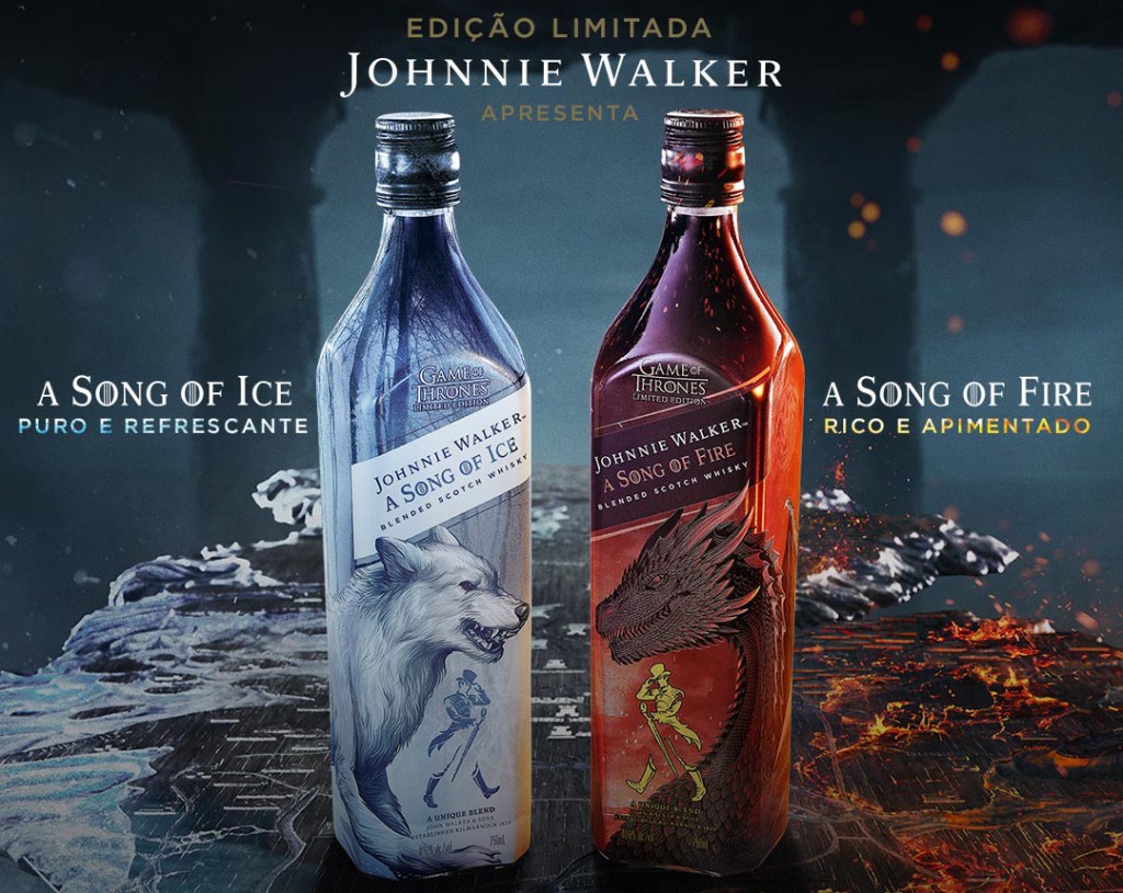 Johnnie Walker lança whisky de Game Of Thrones