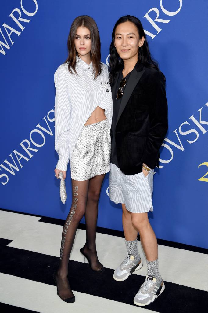 kaia gerber de cueca cfda awards kaia gerber de cueca cfda awards