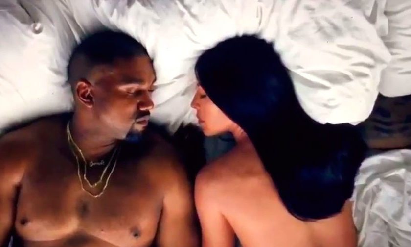 Clipe Famous de Kanye West retrata famosos nus na cama