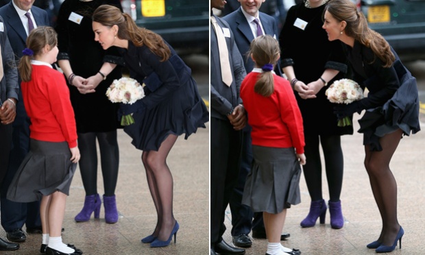 Kate Middleton leva o pequeno George para a Nova Zelândia e paga mico ao descer do avião