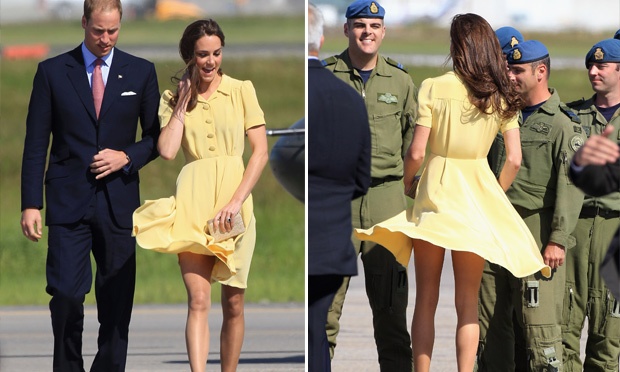 Kate Middleton leva o pequeno George para a Nova Zelândia e paga mico ao descer do avião