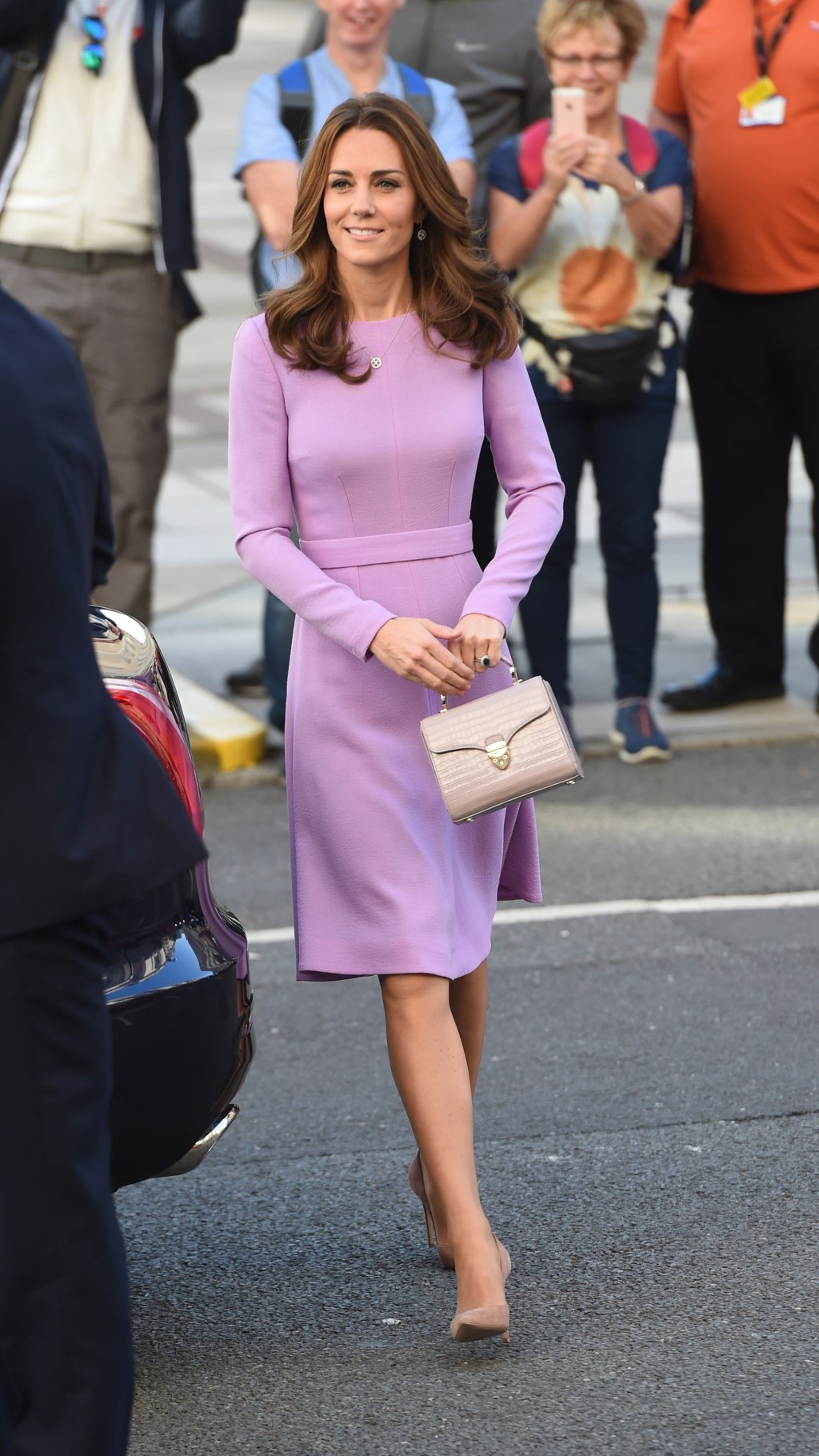 Kate Middleton Vestido Lilás