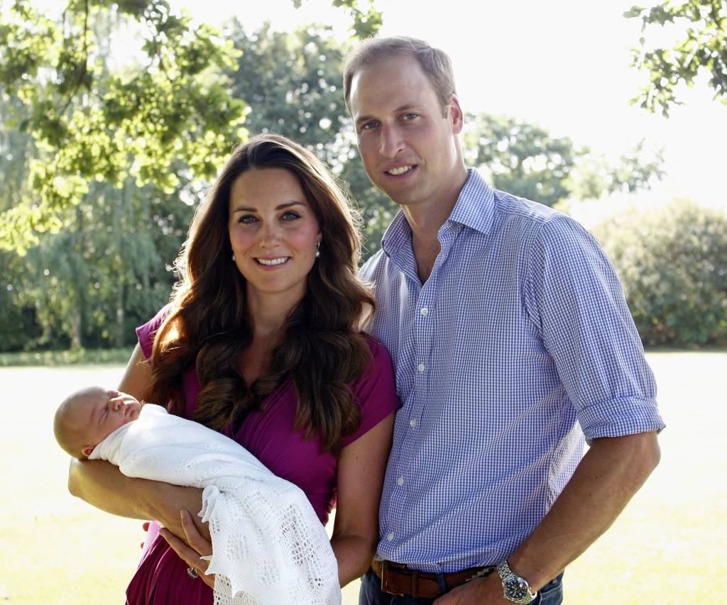 Kate Middleton, Príncipe William e George