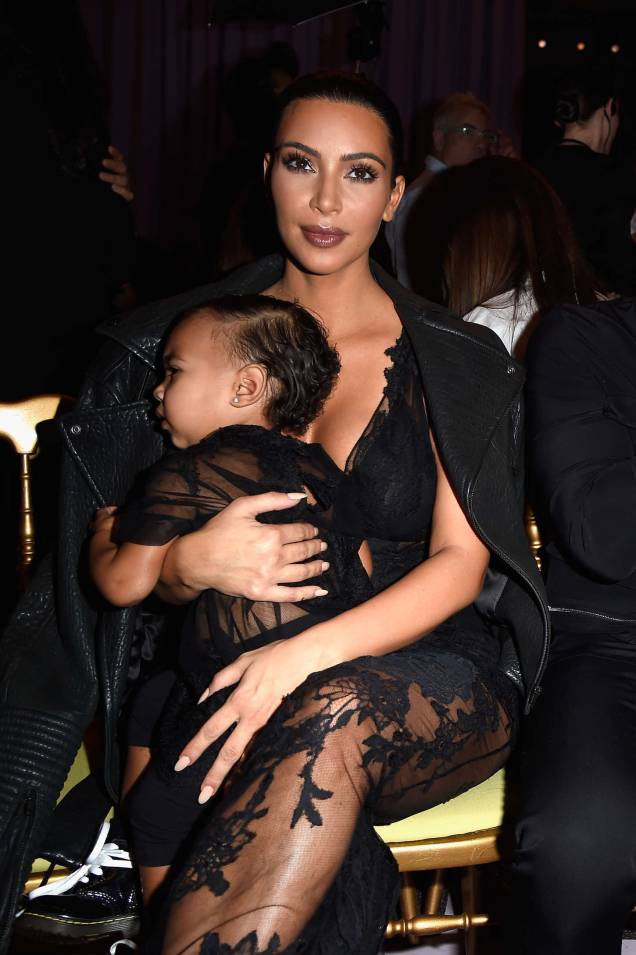Kim Kardashian e North West Kim Kardashian e North West