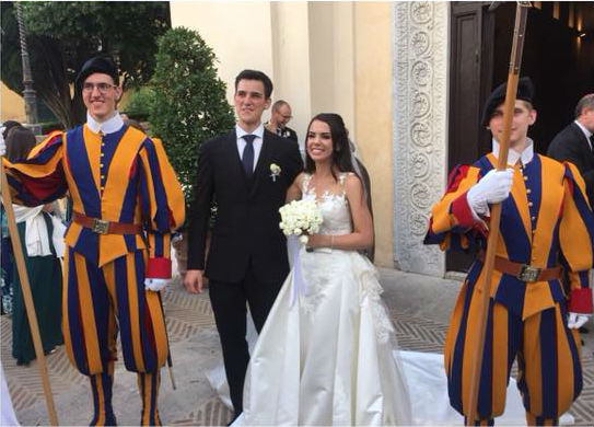 leticia e luca casamento com o papa leticia e luca casamento com o papa