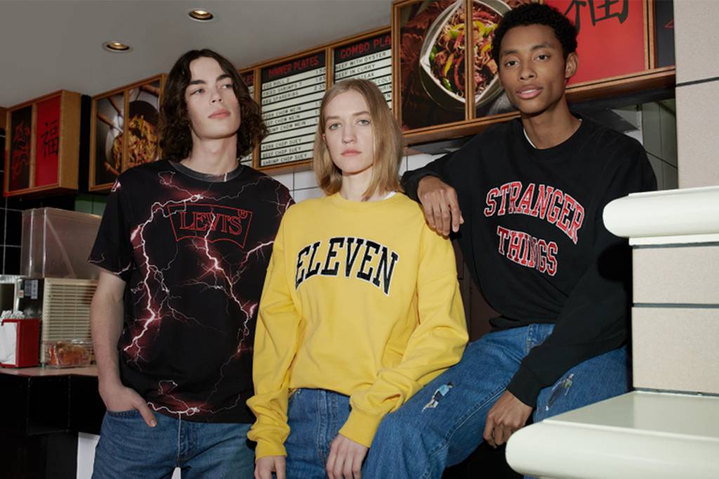 Você poderá usar as roupas da Eleven com a linha Levi’s x Stranger Things