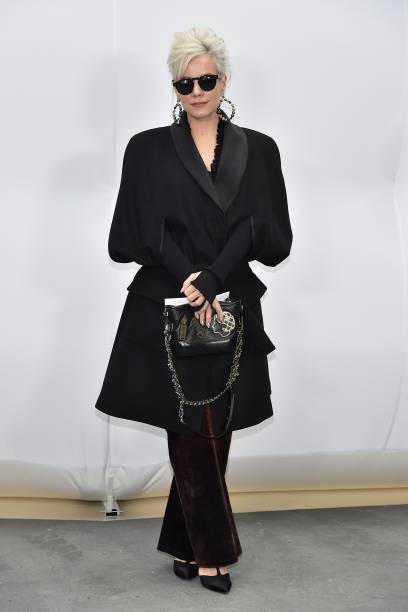 Lily Allen no desfile da Chanel