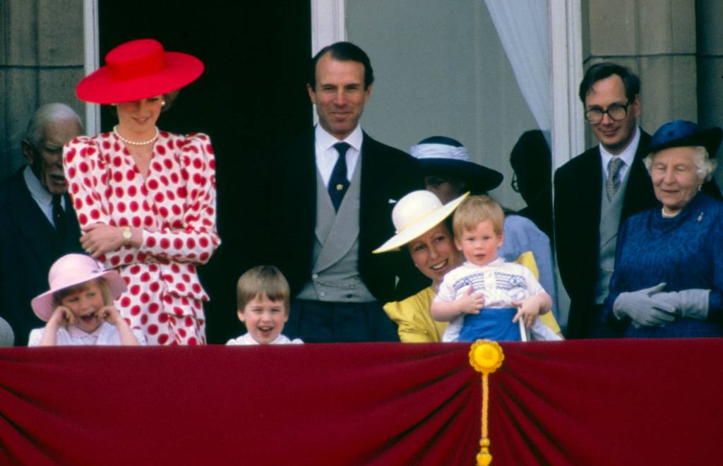 Principe Harry Trooping the Colour 1986 Principe Harry 1986