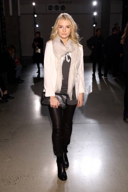 Lottie Moss no desfile de Zadig & Voltaire