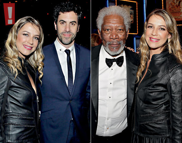 Em jantar à Mel Brooks, Luana Piovani encanta Robert De Niro e Martin Scorsese