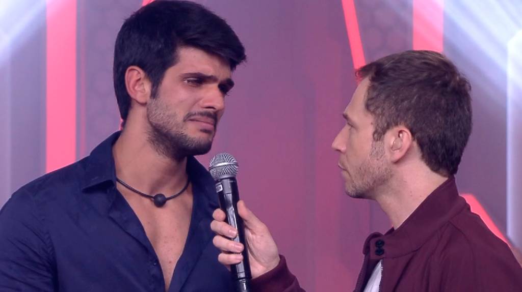 Lucas é eliminado do BBB18 e não encontra a noiva na plateia