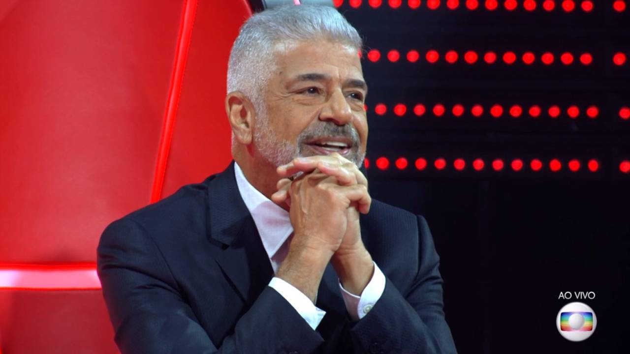 Lulu Santos no programa "The Voice Brasil"