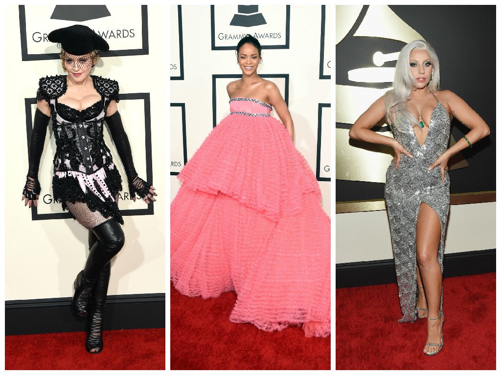 Madonna, Rihanna e Lady Gaga