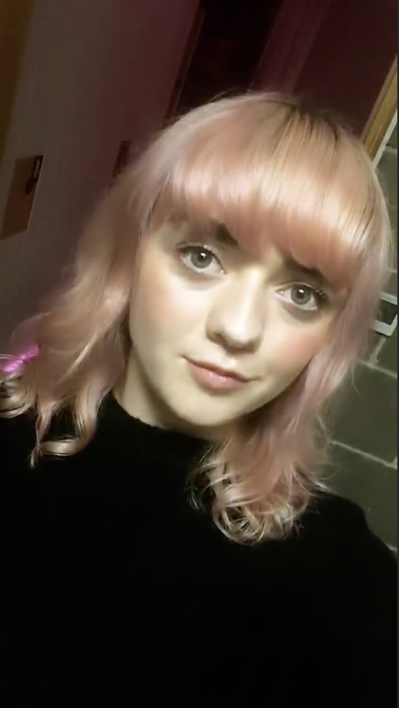 Maisie Williams cabelo rosa maisie-williams-pink-hair