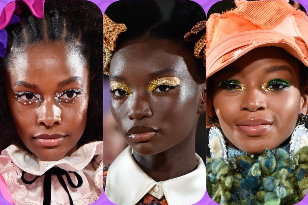 A Marc Jacobs colocou na passarela as maquiagens mais incríveis da NYFW