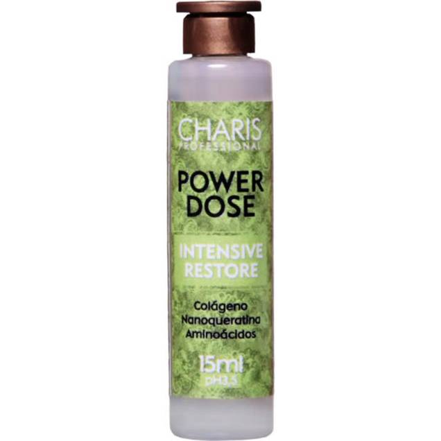 <b>CHARIS</b> - Ampola de Tratamento Power Dose Intense Restore 15ml - <b>R$ 11,90</b> <b>CHARIS</b> - Ampola de Tratamento Power Dose Intense Restore 15ml - <b>R$ 11,90</b>