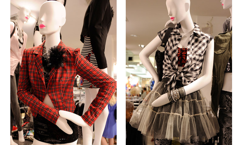 Listras, xadrez e brilhos dominam a coleção Material Girl, de Madonna e Lourdes Maria