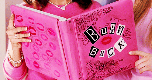 Meninas Malvadas Burn Book