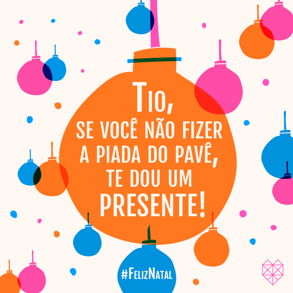 mensagem de natal divertida tio do pave