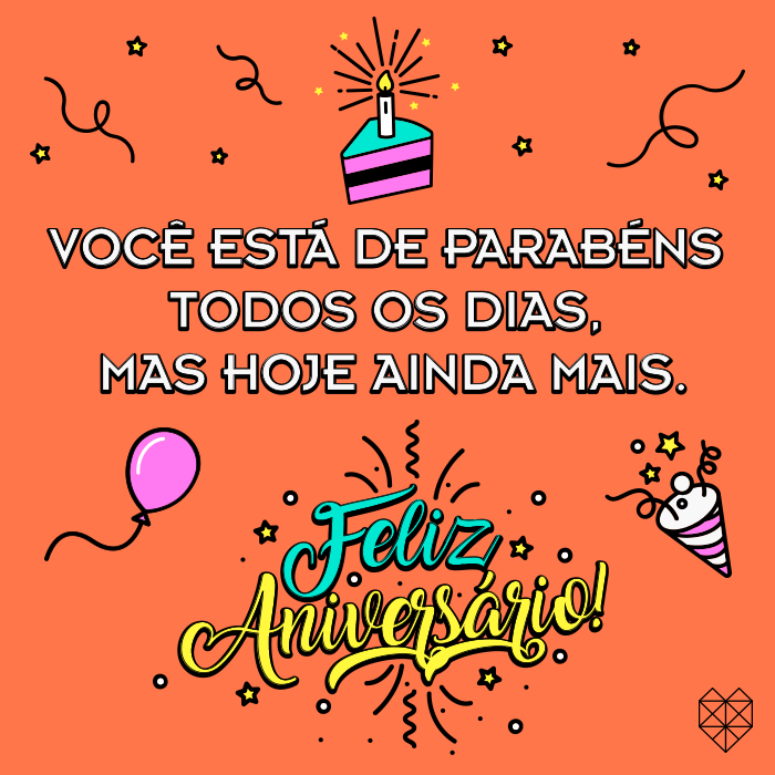 Mensagem de Feliz Aniversário