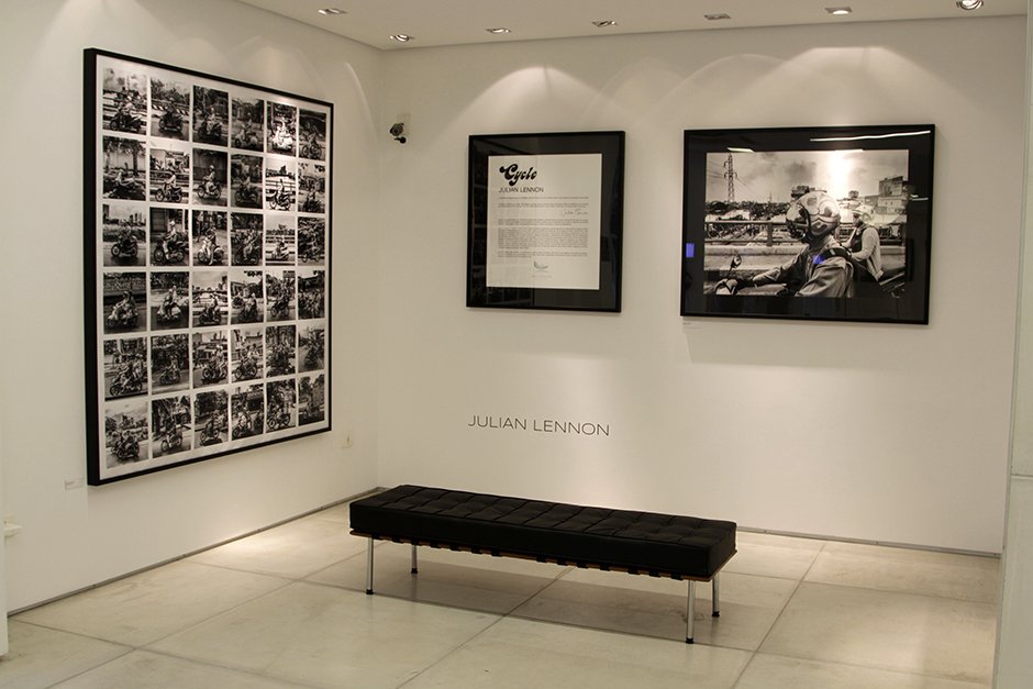 Exposição Julian Lennon em São Paulo