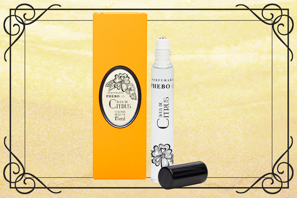 Mini Colônia Roll-on Citrus, Phebo