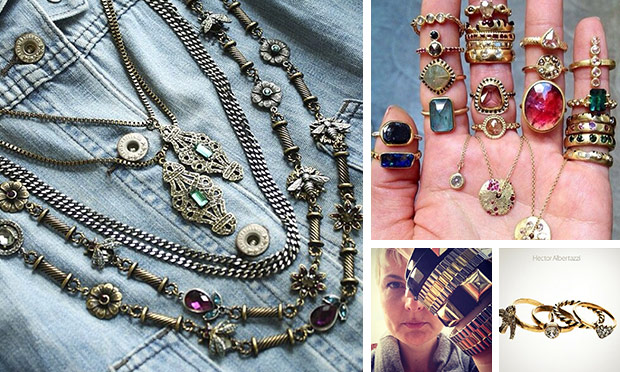 6 dicas que nos ajudam a misturar várias bijoux no mesmo look