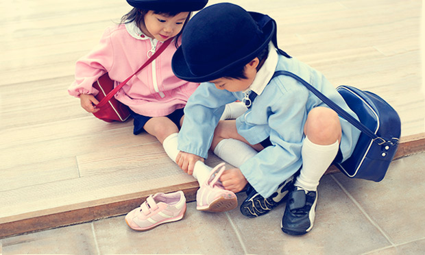 calçados para crianças