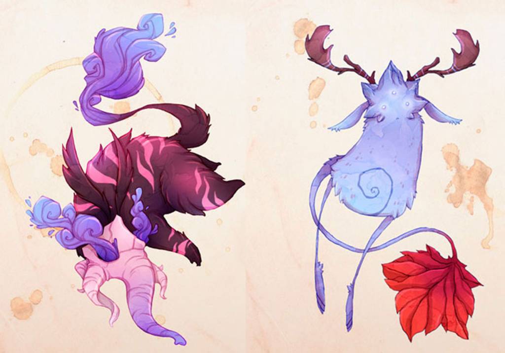 Ilustrador cria monstros para explicar depressão, ansiedade e outras doenças