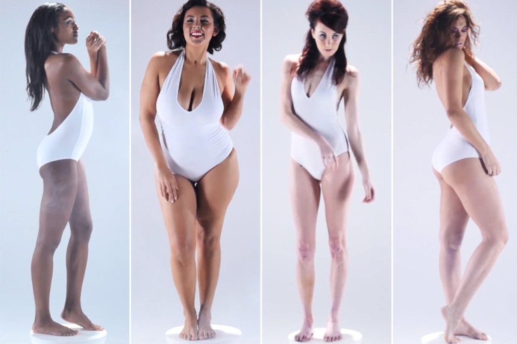 Corpo de mulher. O ideal da beleza feminina nos últimos 100 anos