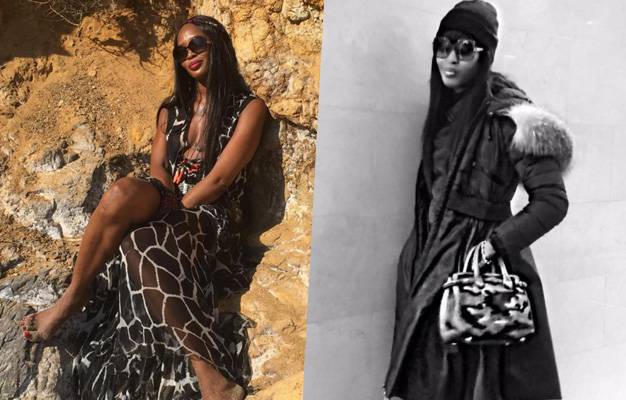 Modelo de &oacute;culos preferido de Naomi Campbell