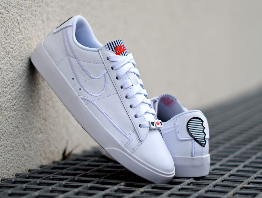 Nike Valentines Day Pack Air Force 1 Low Blazer Low Broken Heart 2