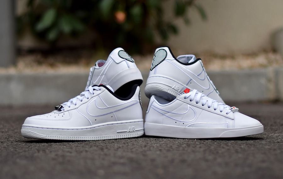 Nike Valentines Day Pack Air Force 1 Low Blazer Low Broken Heart 5