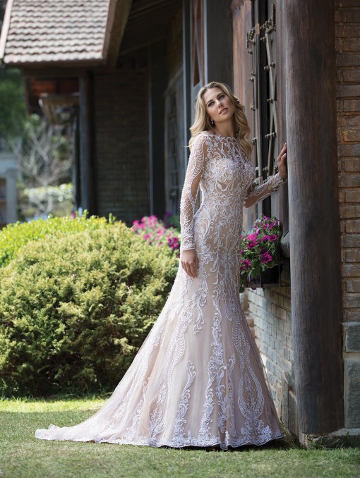 23 vestidos de noiva em tom champagne novanoiva