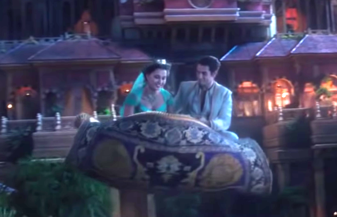 Gasping end point Manhattan Novo trailer de 'Aladdin' mostra cena mágica com Jasmine no tapete voador |  CLAUDIA