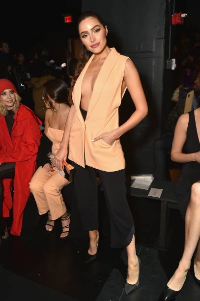 Olivia Culpo no desfile de Cushnie Et Ochs