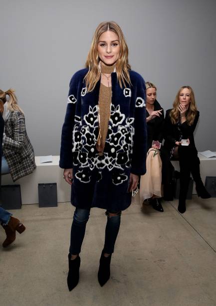 Olivia Palermo no desfile de Zimmermann