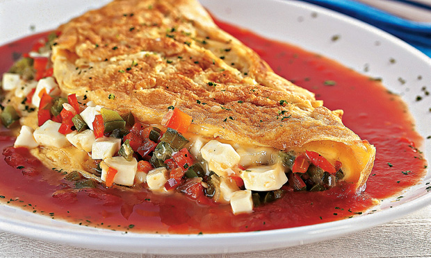 Toda a versatilidade do omelete