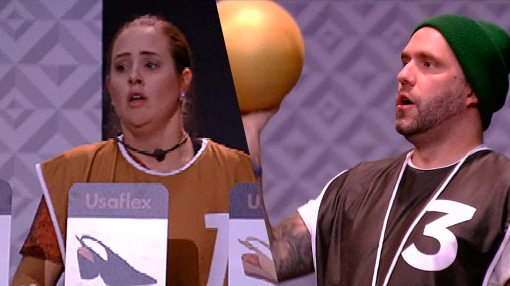 Patrícia vence prova da liderança e Caruso conquista imunidade