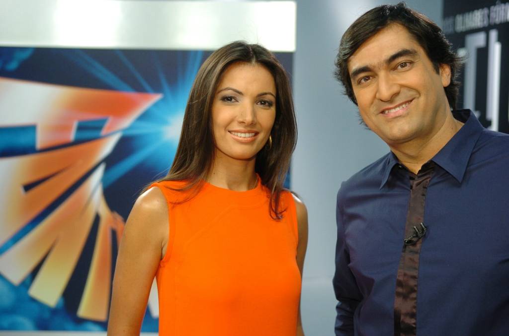 Patrícia Poeta e Zeca Camargo estreiam programa aos sábados