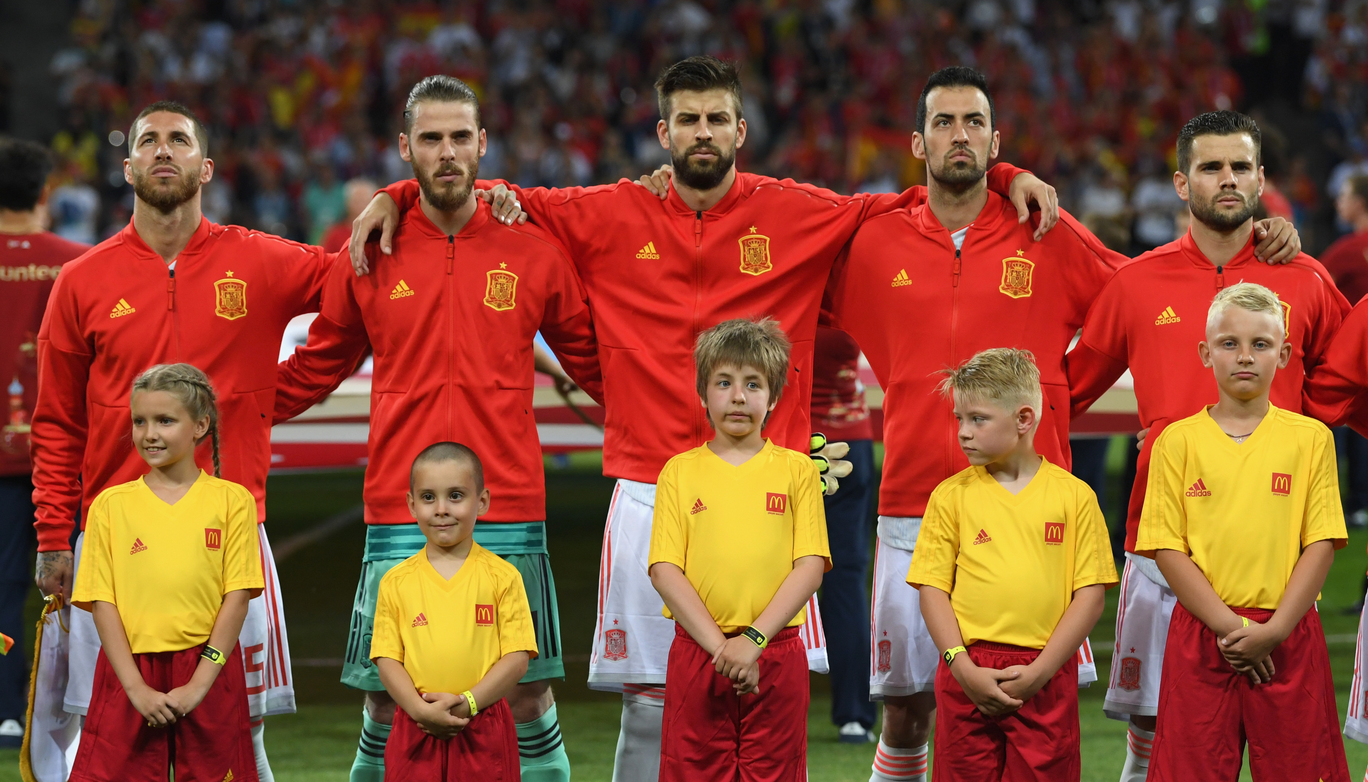 Curiosidades da Copa: por que os jogadores da Espanha não cantam o hino
