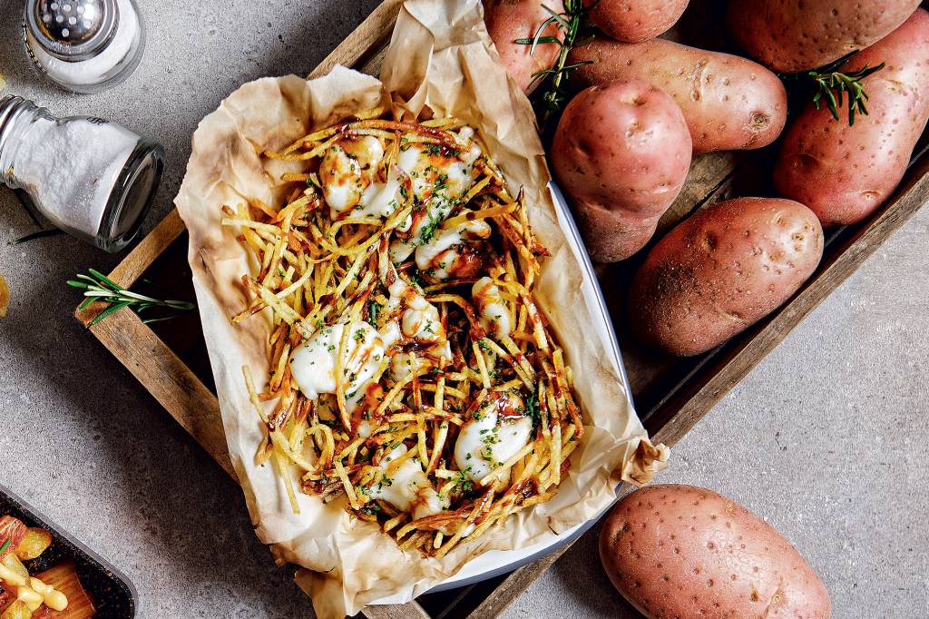 Batata frita Poutine poutine