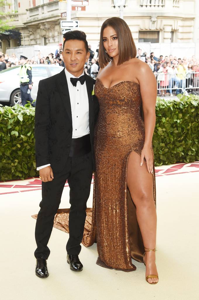 Prabal Gurung e Ashley Graham Met Gala 2018 Prabal Gurung e Ashley Graham Met Gala 2018