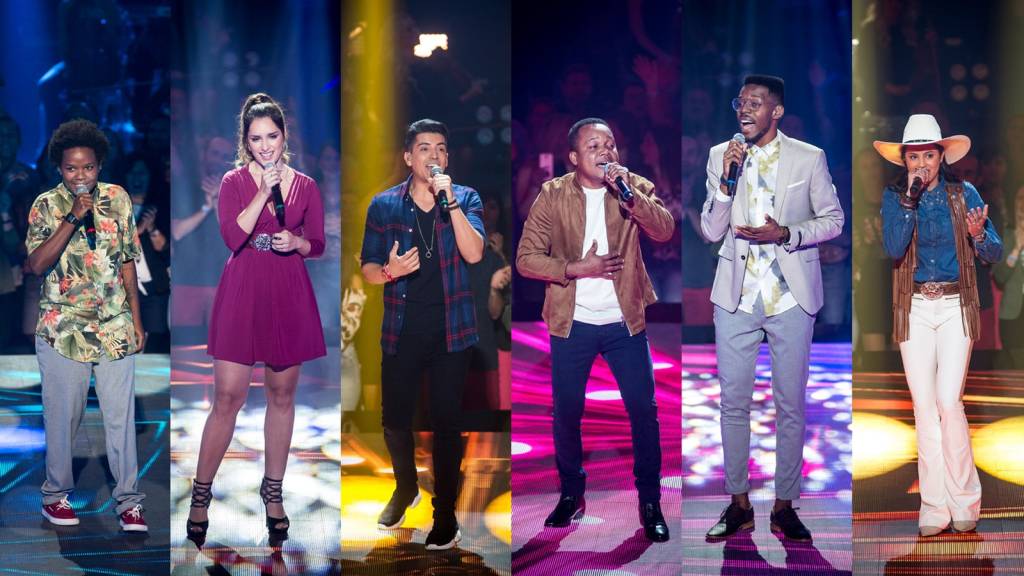 Vencedores da primeira Batalha de Técnicos do The Voice Brasil 2018