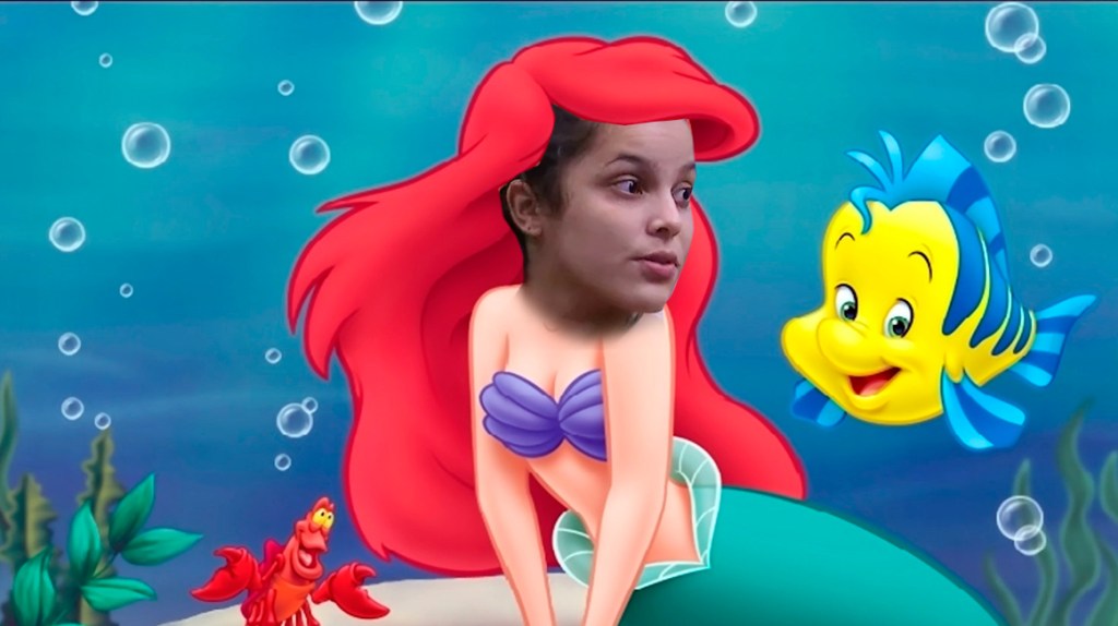 Emilly como Ariel BBB17