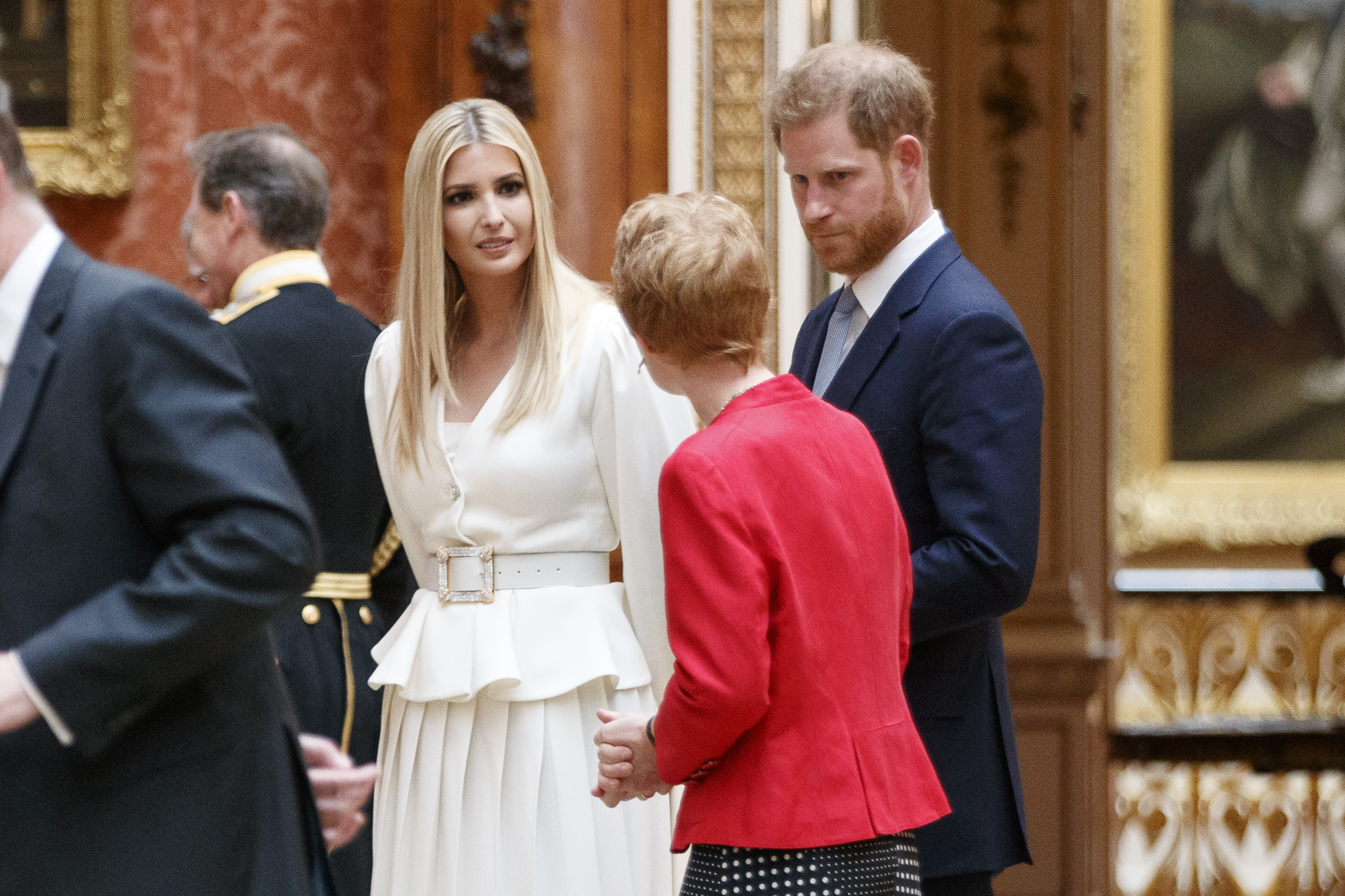 Principe Harry e Ivanka Trump